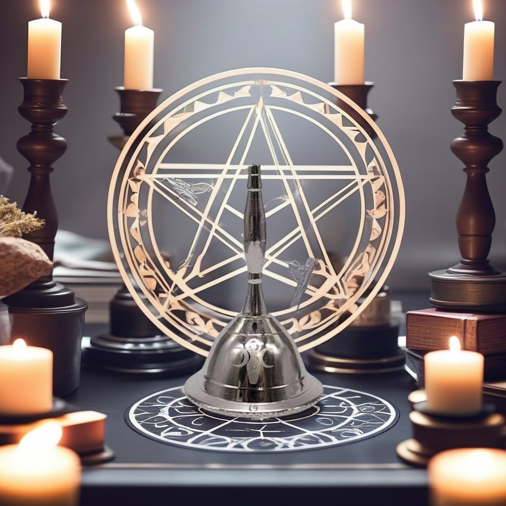 Altar Bell with Goddess of Earth Design – Invoke Sacred Energy