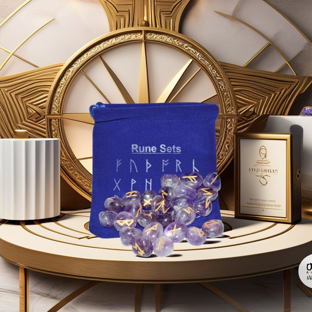 Unlock Ancient Wisdom with the Amethyst Rune Set