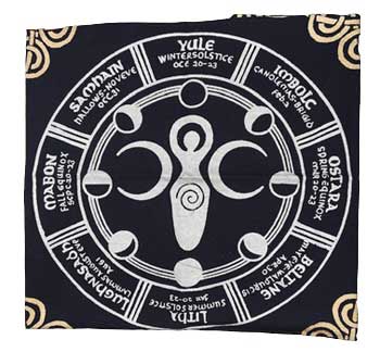 24"x24" Earth Goddess Altar Cloth – Honor the Divine Feminine