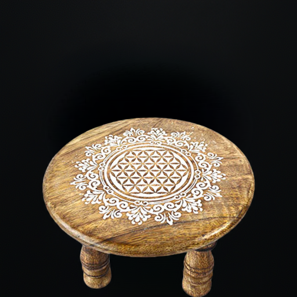 Flower of Life Altar Table – 6" x 4"