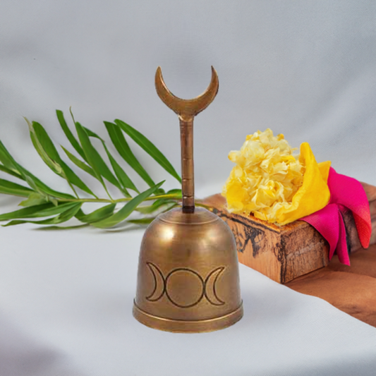 5" Brass Moon Bell