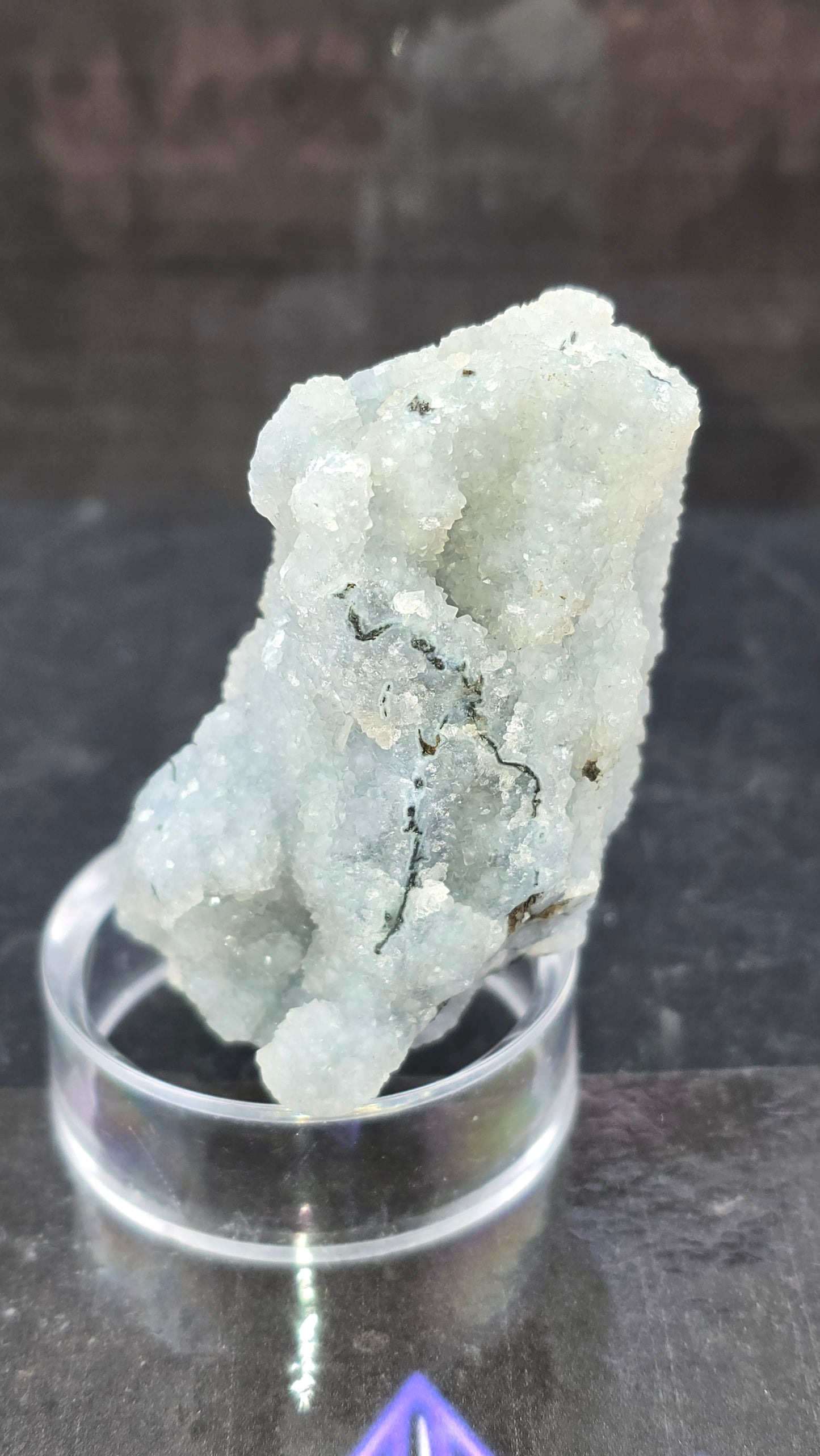 Blue Chalcedony Stalactite