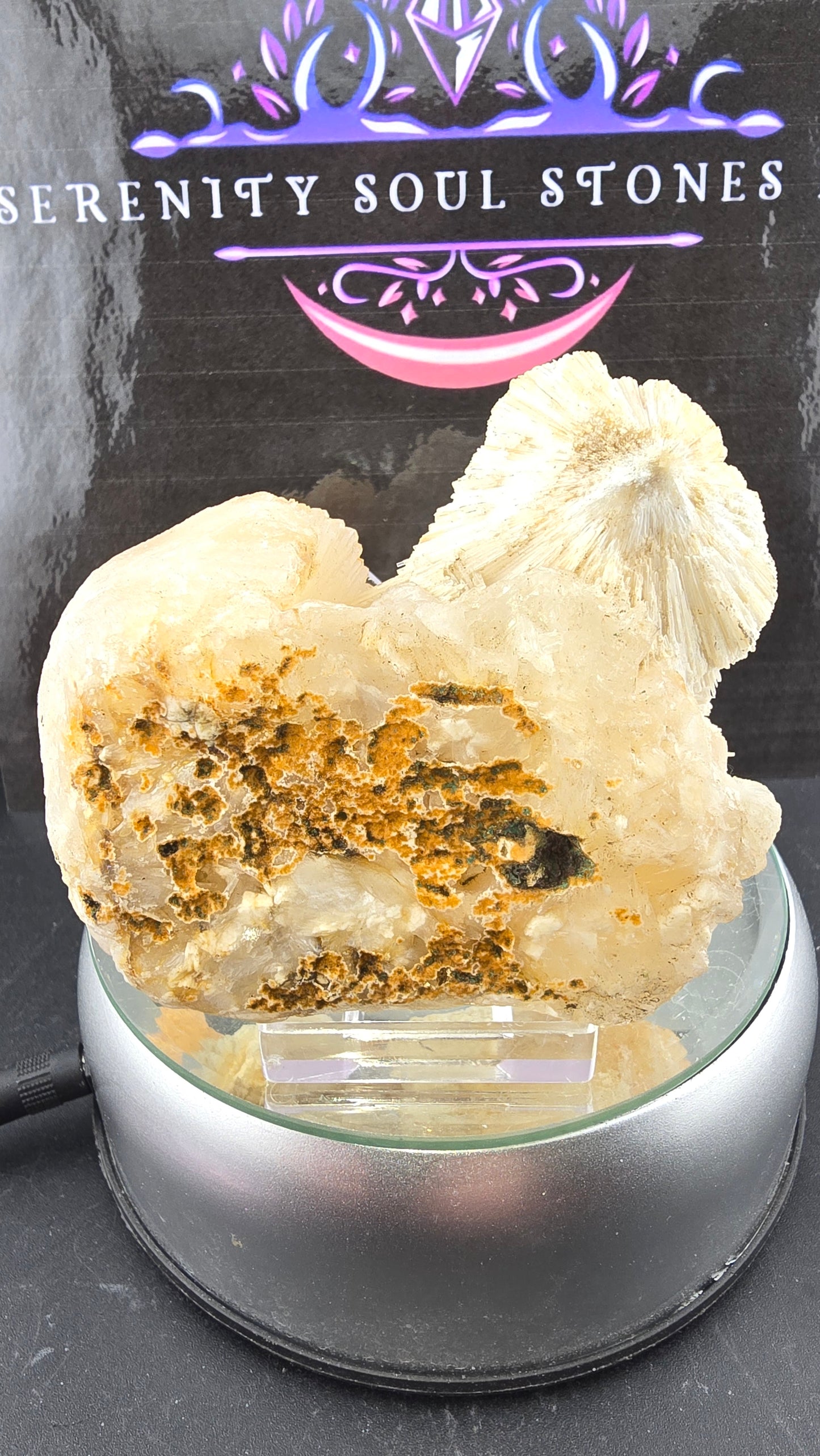 Natrolite and Stilbite Specimen 0.41 lbs